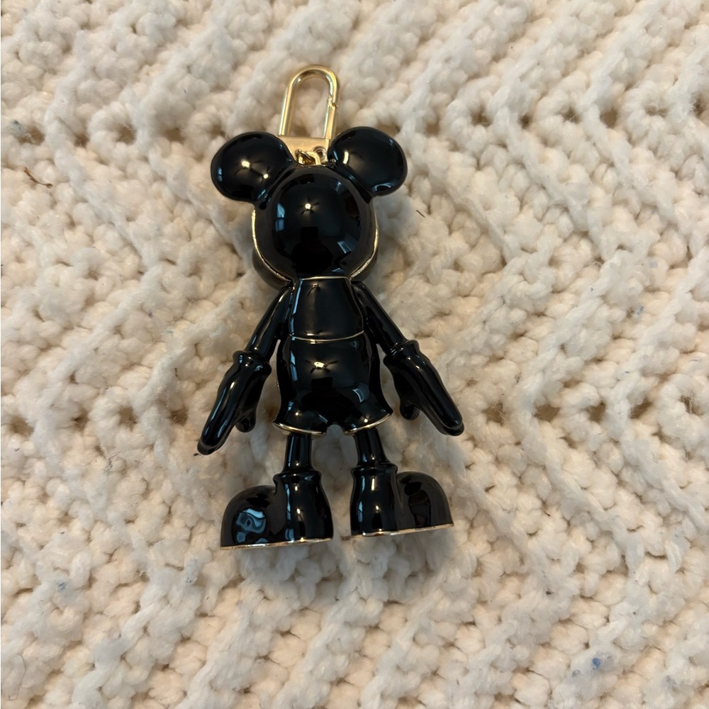 Baublebar Disney Mickey Mouse black bag charm - Picture 2 of 4